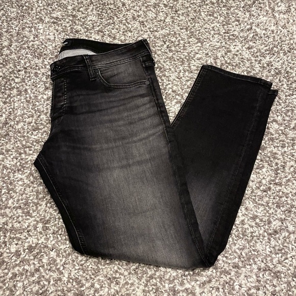 Jack & Jones Black Washed Jean - Picture 3 of 9